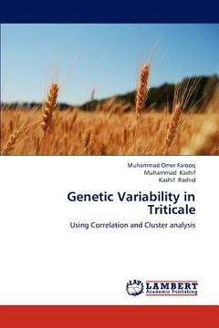 portada genetic variability in triticale (en Inglés)