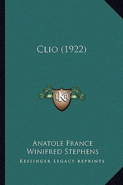 portada clio (1922) (in English)
