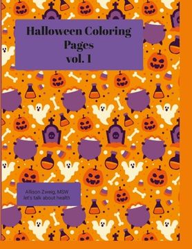 portada Awesome Halloween coloring book (for kids!) (en Inglés)