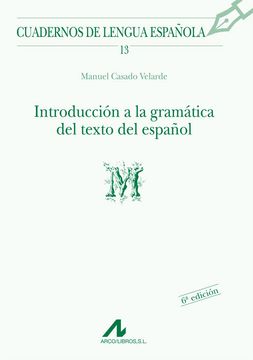 portada Introducción a la Gramática del Texto en Español