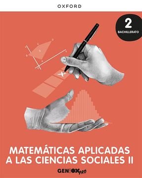 portada Matemáticas Aplicadas cc. Sociales ii 2º Bachillerato. Libro del Estudiante. Geniox pro