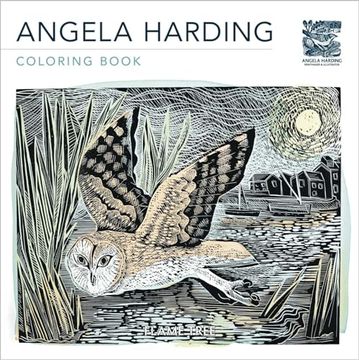portada Angela Harding Coloring Book (in English)