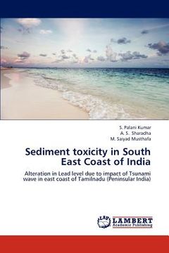 portada sediment toxicity in south east coast of india (en Inglés)