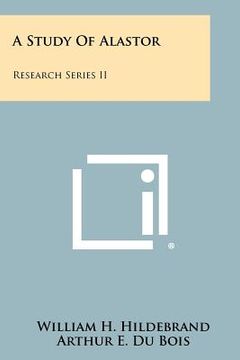 portada a study of alastor: research series ii (en Inglés)
