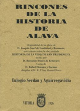 portada Rincones de la historia de Álava : historia del monumento y de las medallas de la batalla de Vitoria