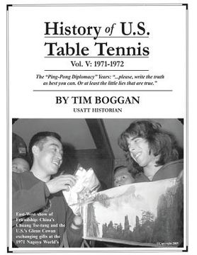 portada History of U.S. Table Tennis Volume 5 (en Inglés)