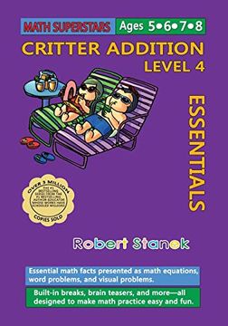 portada Math Superstars Addition Level 4: Essential Math Facts for Ages 5 - 8 (6) 