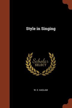 portada Style in Singing