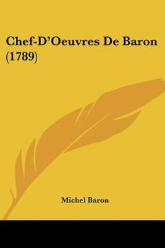 portada chef-d'oeuvres de baron (1789)