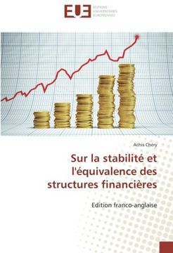portada Sur la Stabilité et L'équivalence des Structures Financières: Edition Franco-Anglaise