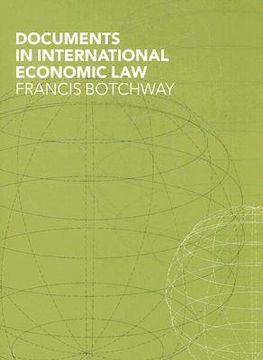 portada Documents in International Economic Law (en Inglés)