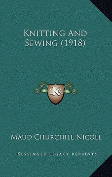 portada knitting and sewing (1918) (in English)