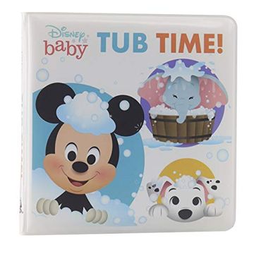 portada Disney Baby: Tub Time! Bath Book (en Inglés)