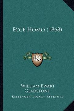 portada ecce homo (1868) (in English)