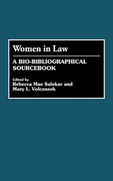 portada Women in Law: A Bio-Bibliographical Sourc (in English)