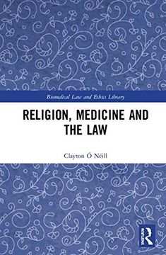 portada Religion, Medicine and the law (Biomedical law and Ethics Library) (in English)