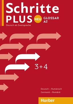 portada Schritte Plus neu 3+4: Deutsch als Zweitsprache / Glossar Deutsch-Rumänisch (en Alemán)