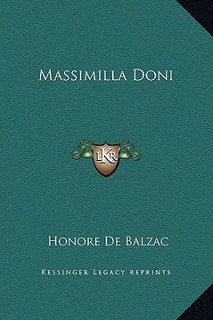 portada massimilla doni (in English)