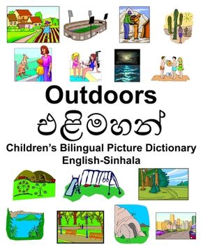 portada English-Sinhala Outdoors/එළිමහන් Children's Bilingual Picture Dictionary (en Inglés)