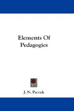 portada elements of pedagogics (in English)