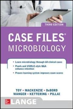 portada Case Files Microbiology, Third Edition (en Inglés)