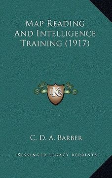 portada map reading and intelligence training (1917) (en Inglés)