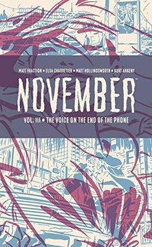 portada November Volume iii (November, 3) (en Inglés)