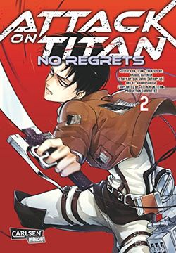 portada Attack on Titan - no Regrets 2 (libro en Alemán)
