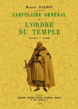 portada Cartulaire General De L'ordre Du Temple