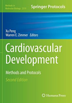 portada Cardiovascular Development: Methods and Protocols (Methods in Molecular Biology) (en Inglés)