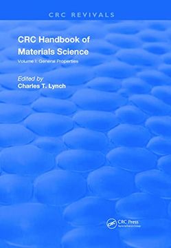 portada Handbook of Materials Science: Volume 1 General Properties (Routledge Revivals) (in English)