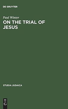 portada On the Trial of Jesus (Studia Judaica) 