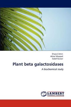 portada plant beta galactosidases (en Inglés)