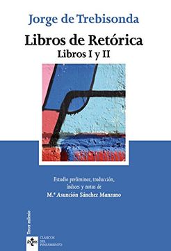 portada Libros de Retórica: Libros i y ii (in Spanish)