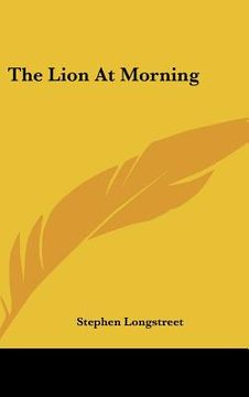 portada the lion at morning (in English)
