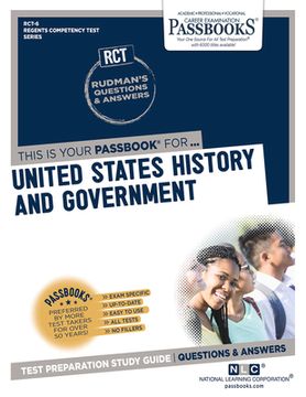 portada United States History and Government (Rct-6): Passbooks Study Guide Volume 6