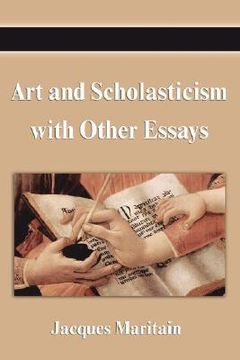 portada art and scholasticism with other essays
