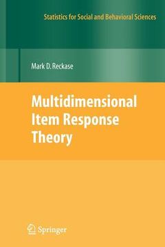 portada multidimensional item response theory (en Inglés)