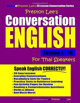 portada Preston Lee's Conversation English for Thai Speakers Lesson 1 - 20 (en Inglés)