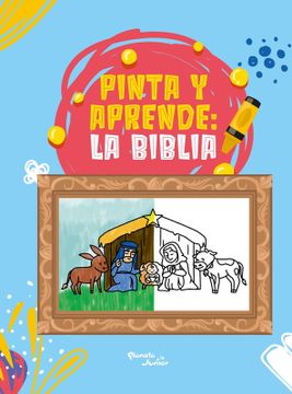 portada Pinta y aprende: La biblia (in Spanish)