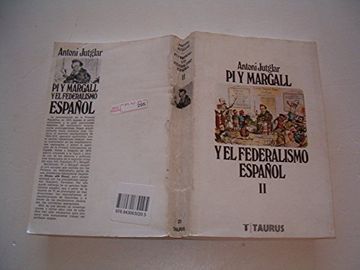 portada Pi y Margall y el Federalismo Español. Tomo ii.