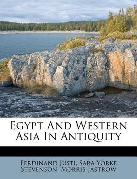 portada egypt and western asia in antiquity (en Inglés)