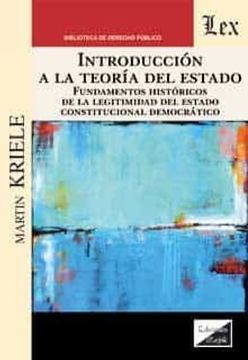 portada Introduccion a la Teoria del Estado (in Spanish)