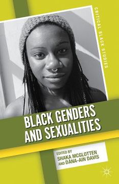 portada Black Genders and Sexualities (Critical Black Studies) (en Inglés)
