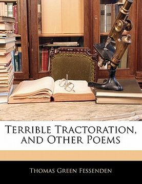 portada terrible tractoration, and other poems (en Inglés)