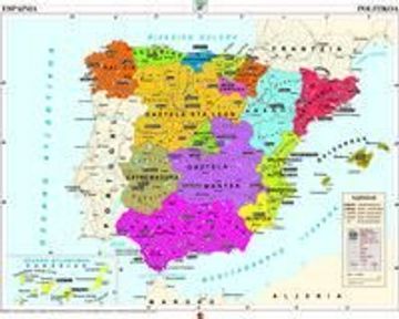 portada Mapa Murala. Espainia Fisikoa eta Politikoa (Kartografia) (in Basque)