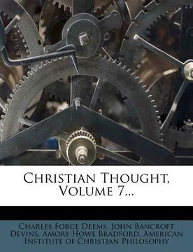 portada christian thought, volume 7...