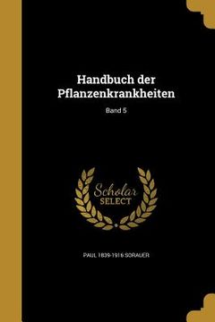 portada Handbuch der Pflanzenkrankheiten; Band 5 (en Alemán)