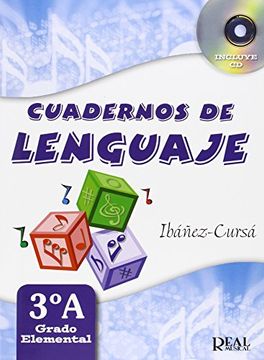 portada Cuadernos de Lenguaje, 3a (Grado Elemental - Nueva Edición) (rm Lenguaje Musical)