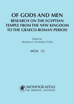 portada Of Gods and Men. Research on the Egyptian Temple From the new Kingdom to the Graeco-Roman Period